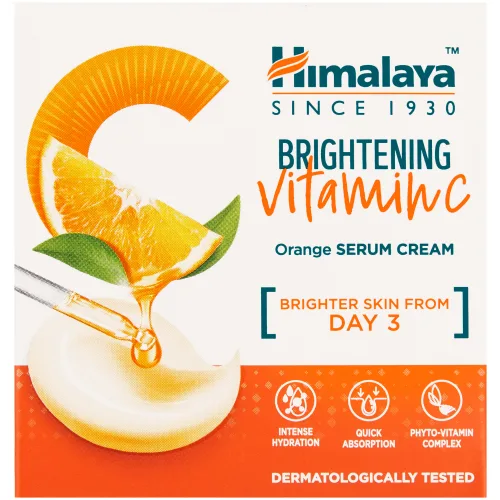 Himalaya Brightening Vitamin C Orange Serum Cream 50g