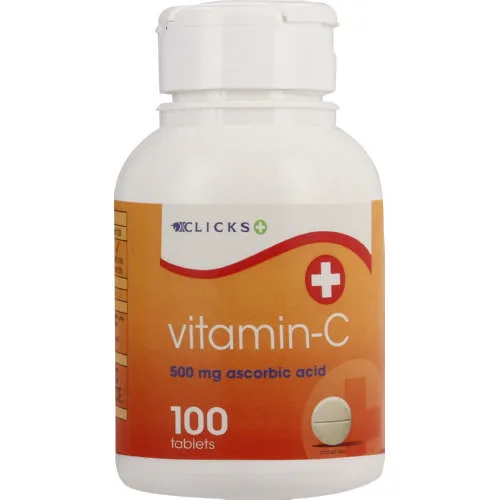 Clicks Vitamin C 500mg Tablets 100s