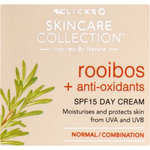 Clicks Skincare Collection Rooibos & Anti-Oxidants SPF15 Day Cream 50ml
