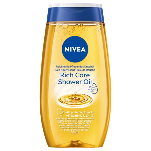 Nivea Rich Care Shower Oil 200ml