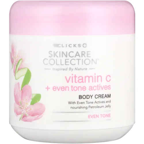 Clicks Skincare Collection Vitamin C+ Even Tone Active Body Cream 470ml