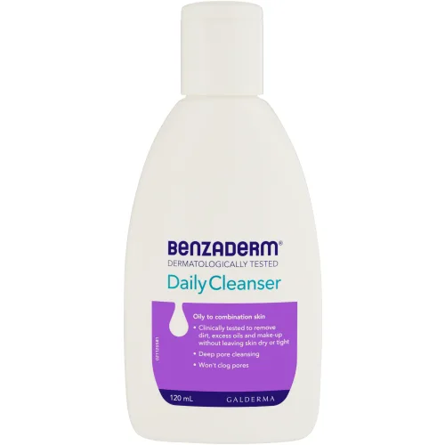 Benzaderm Daily Cleanser 120ml